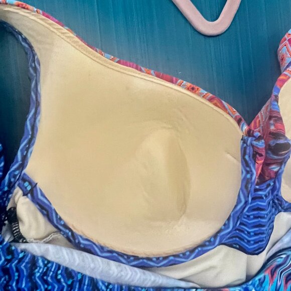 Miraclesuit Escape Casablanca Criss Cross One Piece Swimsuit Underwire Bra 10 - Picture 7 of 9